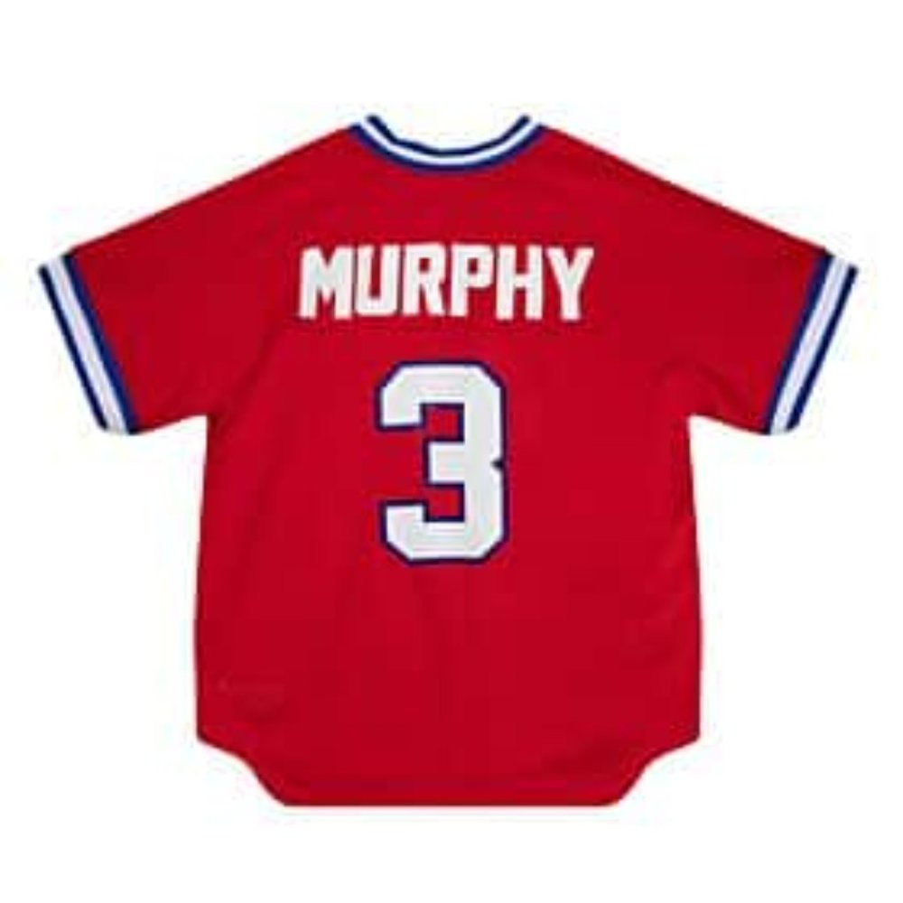 Dale Murphy Jersey XL Mitchell & Ness Cooperstown Collection MLB Atlanta… - Picture 2 of 11